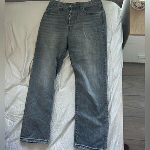 levi’s 501, washed black size 26